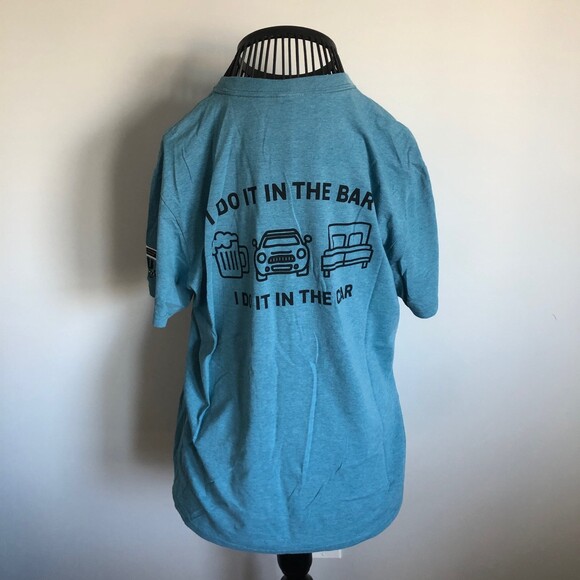 Teal Gray Rogue ”I Do It Anywhere” T-shirt - Picture 5 of 6